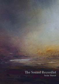 The jacket is filled with a full colour painting of the sea, the sky orangey and somewhat troubled. No ships but some white foam on the flattened waves that are coming in over dark sand. Looks perhaps like Turner, a suggestion of a sunset through you can't see an actual sun. The title and the author's name, smaller, below it, are both in white lower case in the bottom right hand corner where the sea scape looks very dark.
