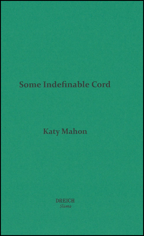 The jacket is plain: no images and the colour of the card is darkish turquoise. Text is black and centred. The title is lower case about 1/3 down. Author's name a couple of inches below (same size). The publisher's logo is centred at the bottom.