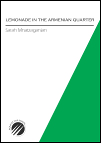 White cover with green triangle on right hand bottom corner. Black lettering