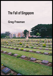 The jacket is a full colour picture of a war cemetery, showing lines of flat stones, some grass, trees at the back and some sort of building. The sky occupies about one third and is a whitish colour. On this area the title and author's name appear in black lower case, left justified. The title is bigger but neither is huge.
